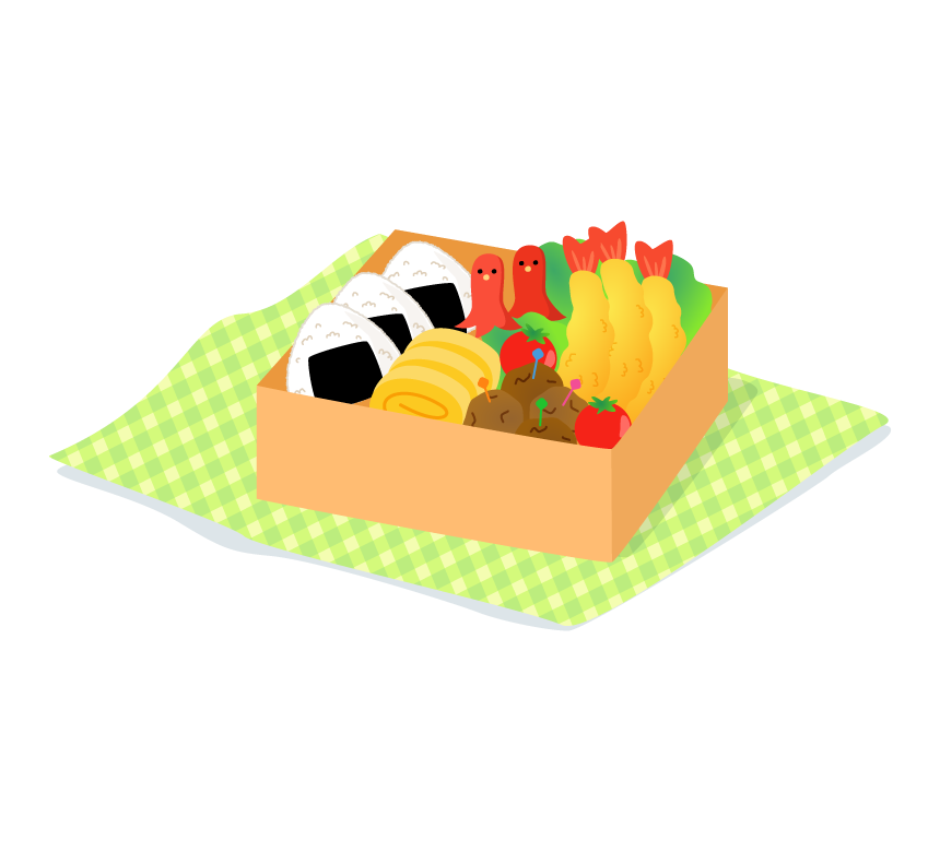 ピクニック・行楽のお弁当のイラスト