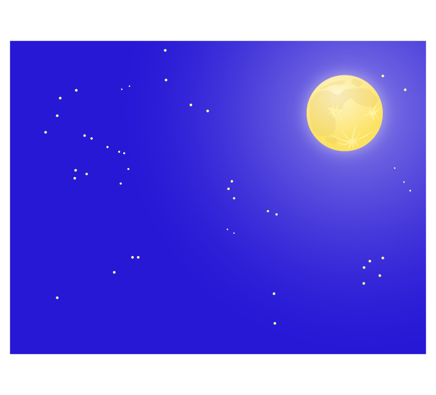 夜空 イラスト フリー