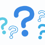 たくさんのはてなマークのイラスト